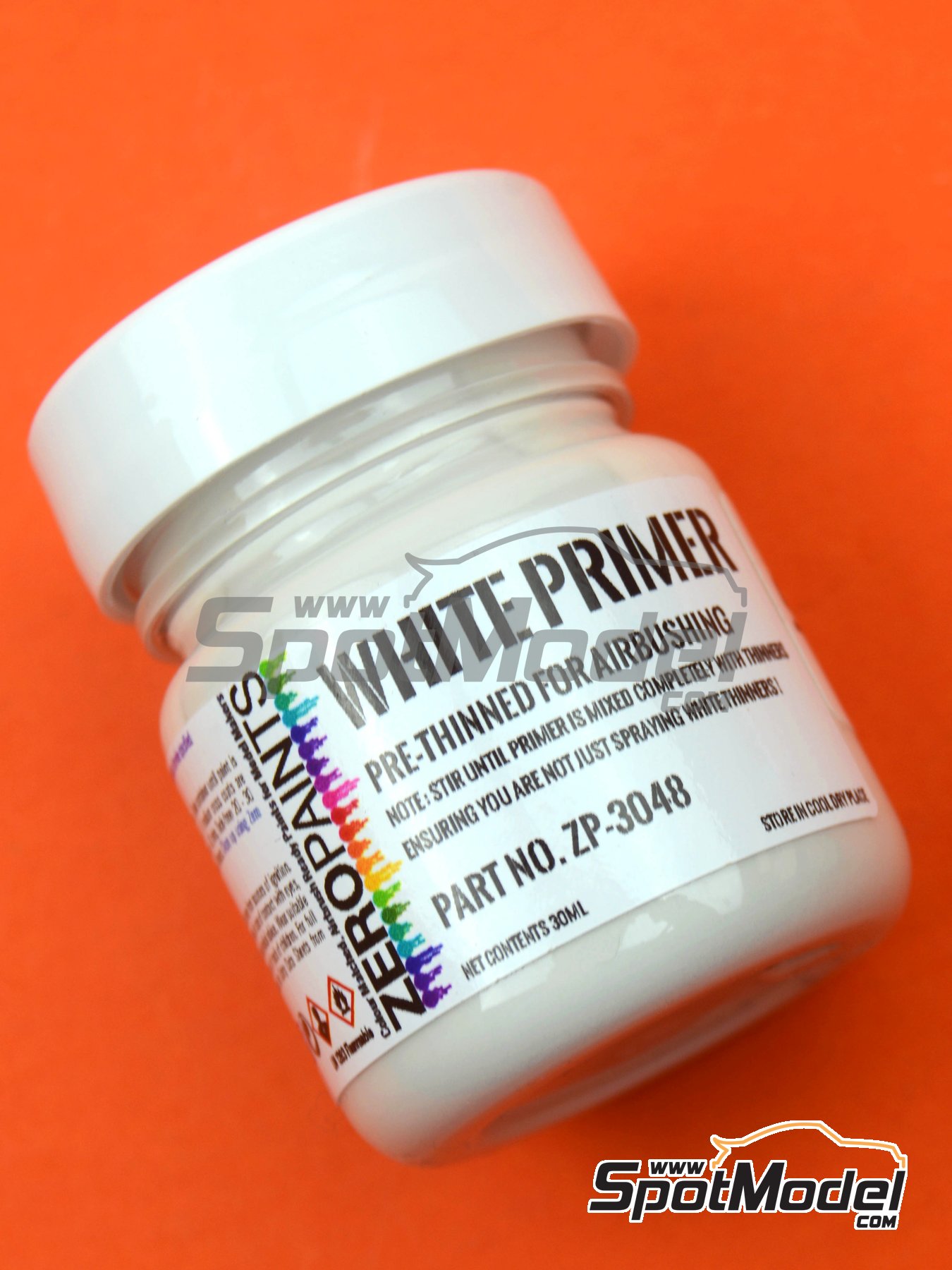 Zero Paints ZP3048 Primer White Primer 1 x 30ml (ref. ZP3048